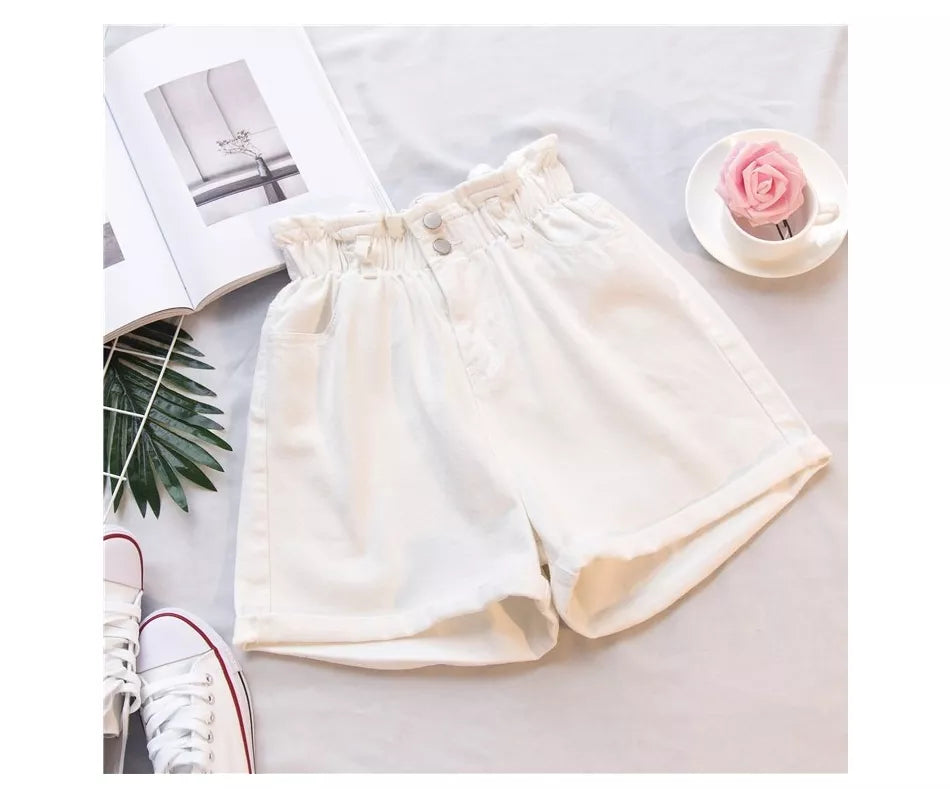 High Waisted Shorts  Short Jeans