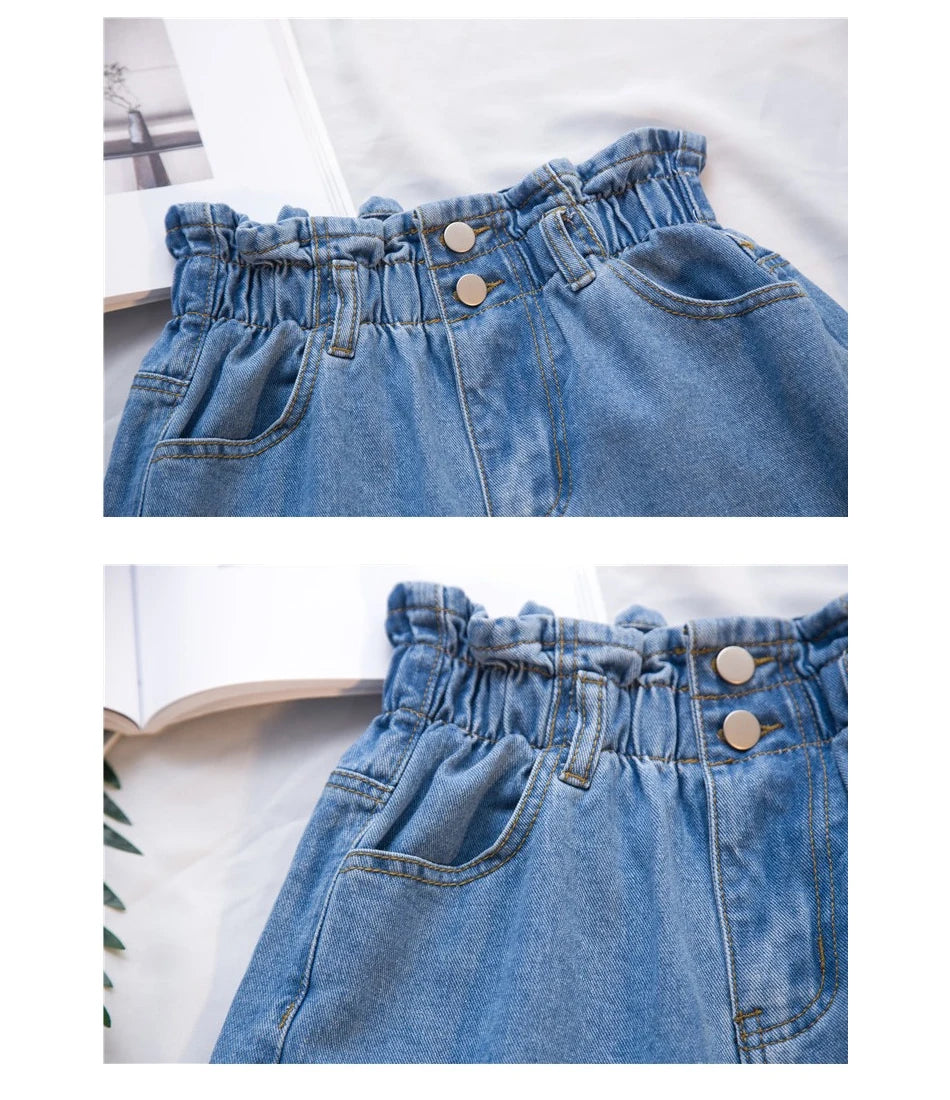 High Waisted Shorts  Short Jeans