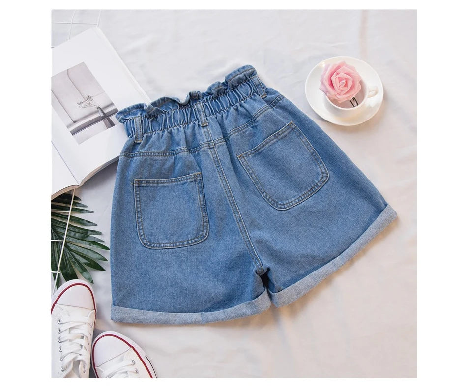 High Waisted Shorts  Short Jeans