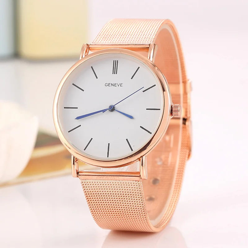 New Casual Geneva Quartz Watch