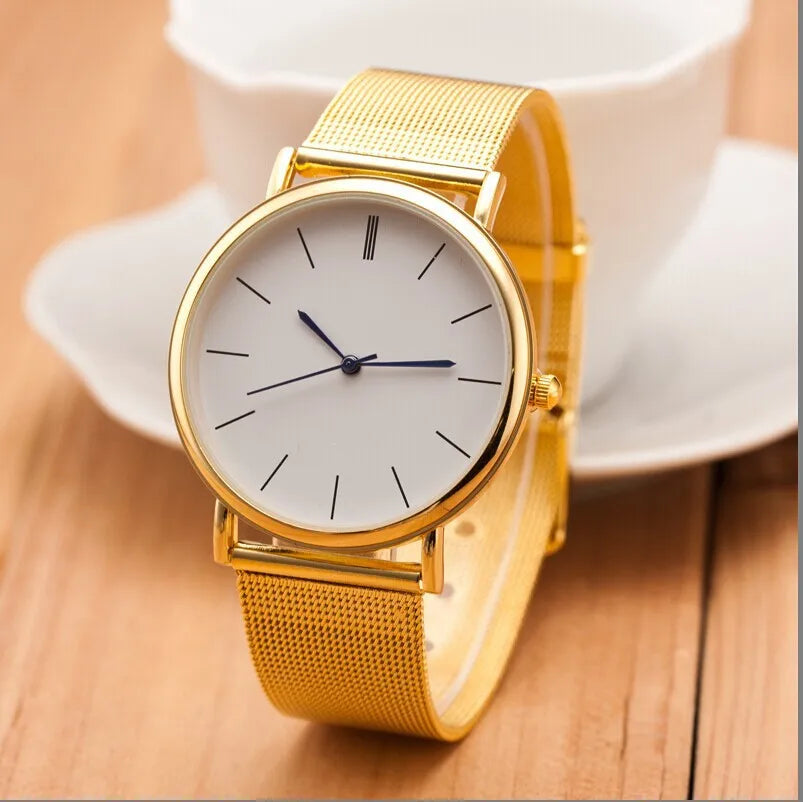 New Casual Geneva Quartz Watch