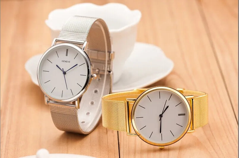 New Casual Geneva Quartz Watch