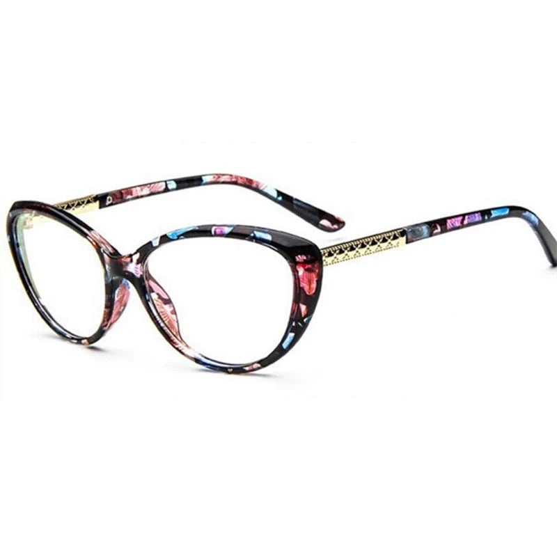 Retro Cat Eye Eyeglasses Optical Spectacle Frame