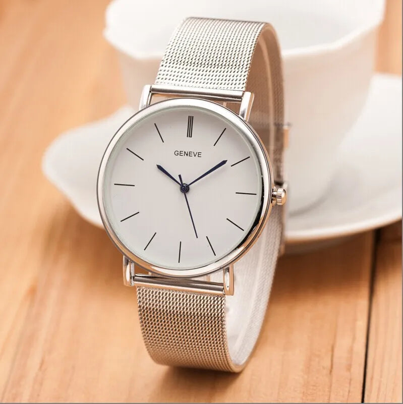 New Casual Geneva Quartz Watch