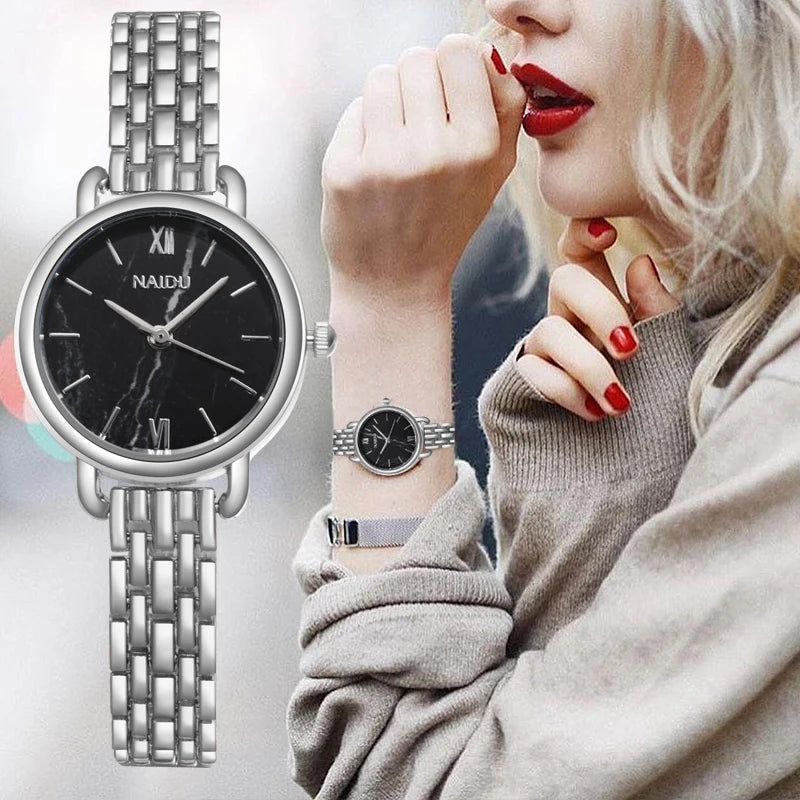 Fashion Rose Gold Woman Watch