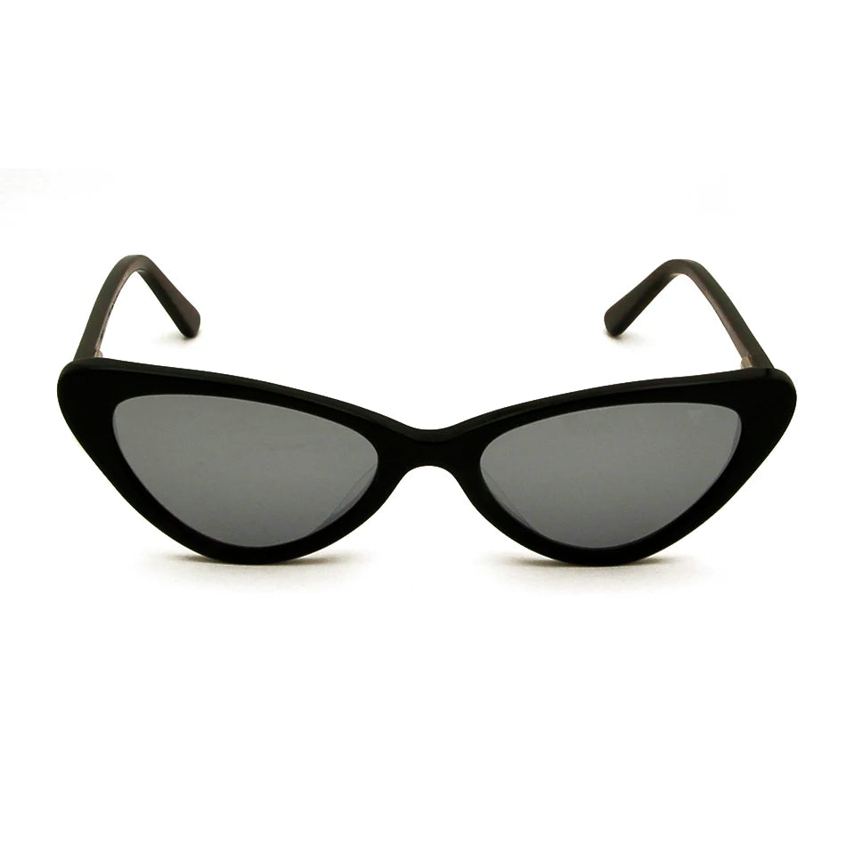 Vintage Acetate Cat Eye Sunglasses Small Frame