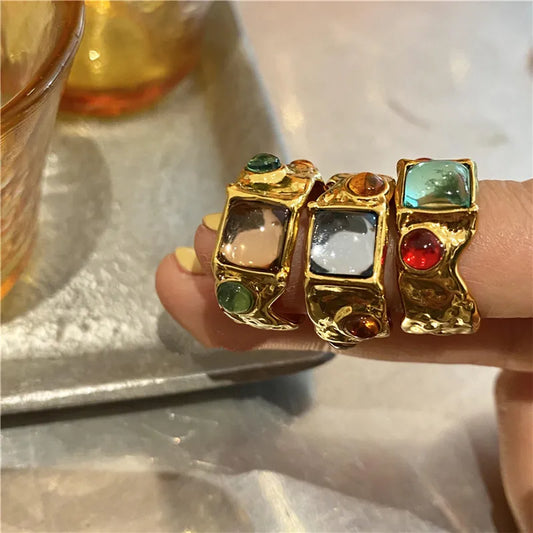 Colorful Vintage Rings