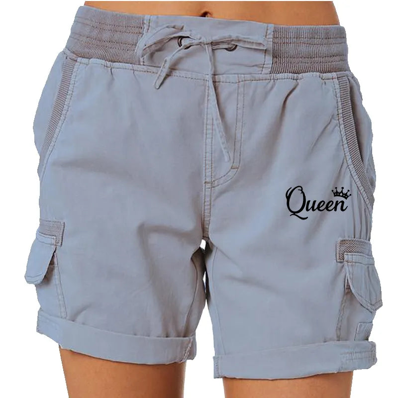 Fashion Queen Printed Women's Cargo Shorts