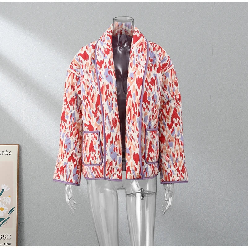 Loose Retro Women's Cotton Jacket