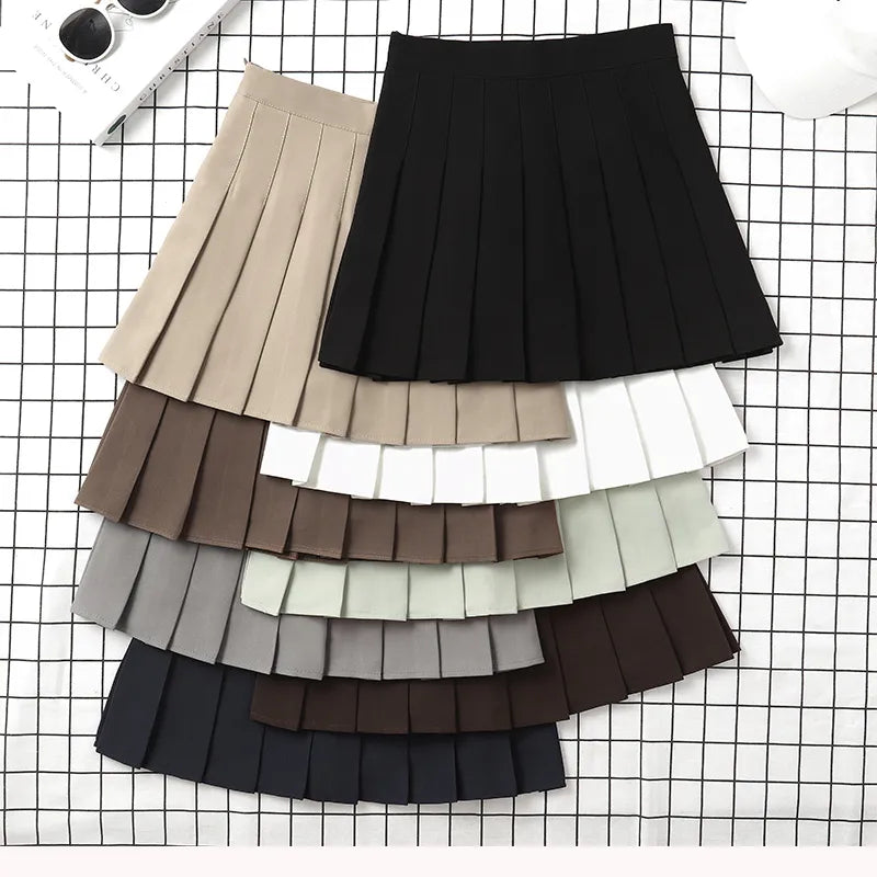 High Waist Harajuku Korean Style skirt