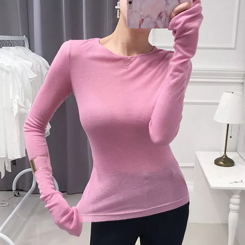 T-Shirt Long Sleeve Korean Style