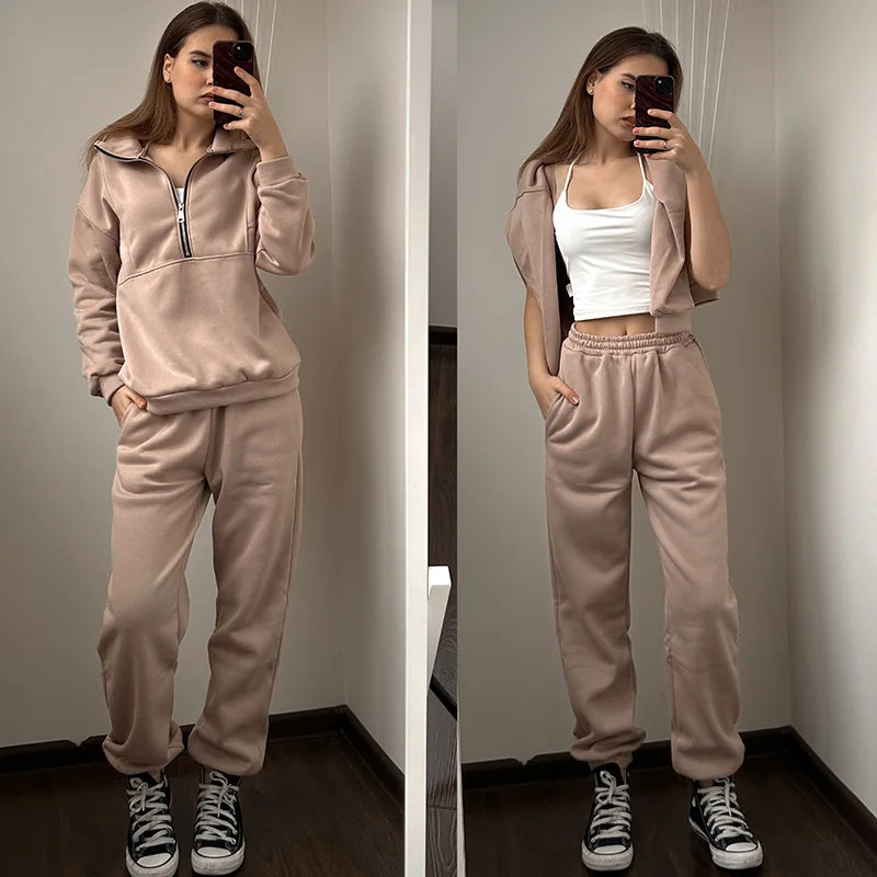 Warm Women Tracksuits