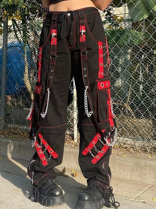 Cyber Punk Cargo Pants