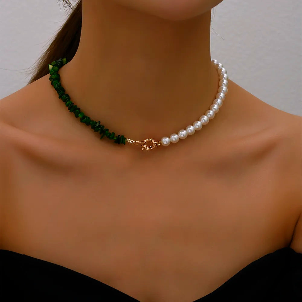 Elegant Big Pearl Necklace For Women