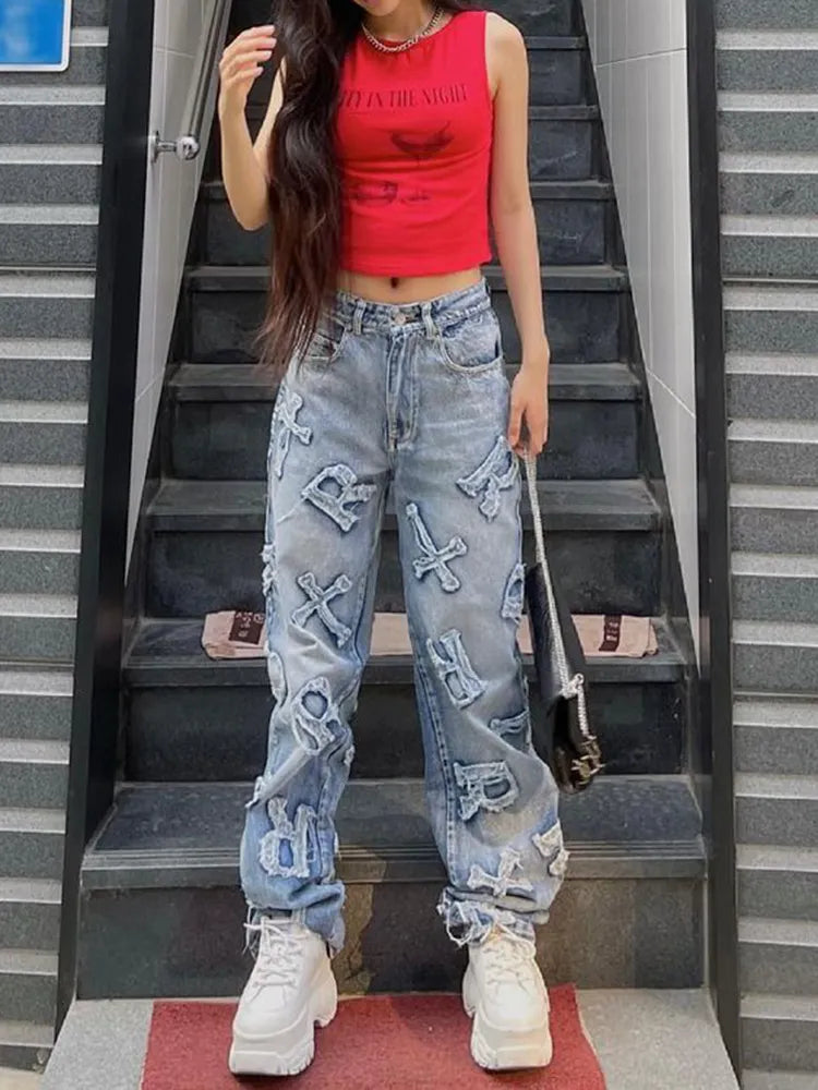 90s vintage denim jeans