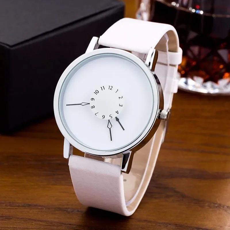 Womage Fashion Watches Leather band