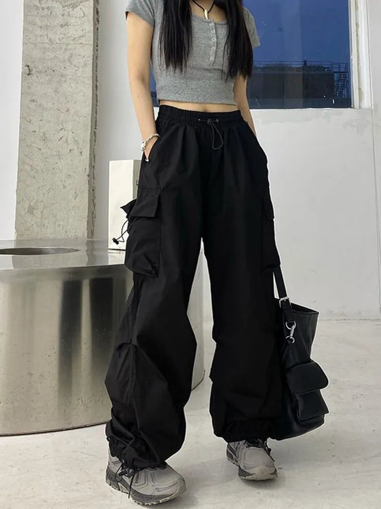 High Waist Women Retro Corduroy Pants