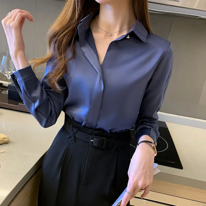 Women's Shirt Long Sleeve Fashion