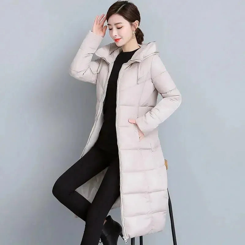 Winter Hooded Down Cotton Jacket