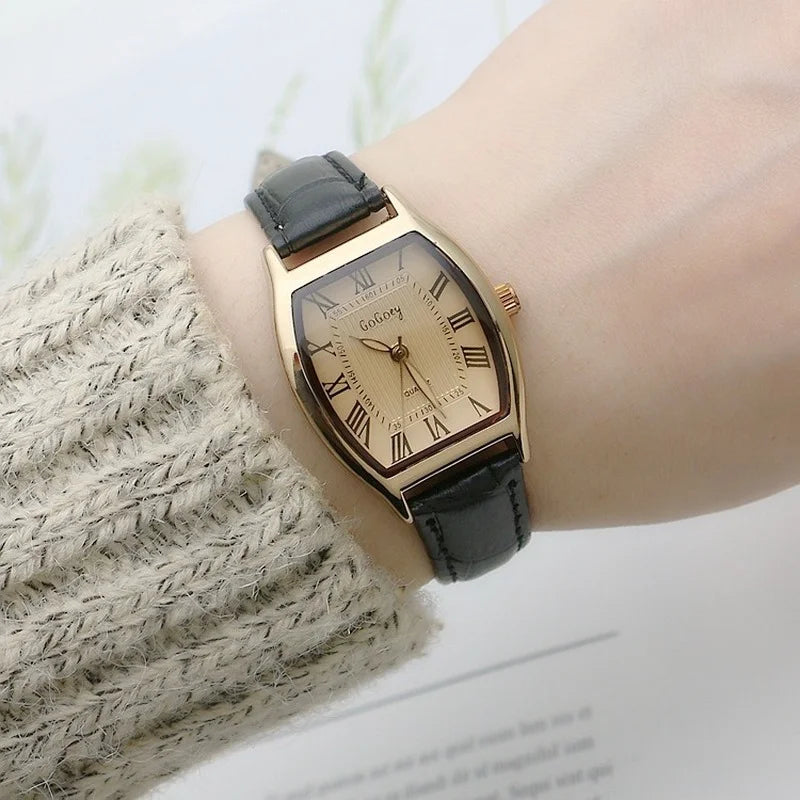 Retro Brown Women Watches