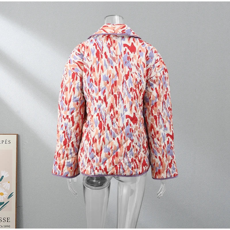 Loose Retro Women's Cotton Jacket