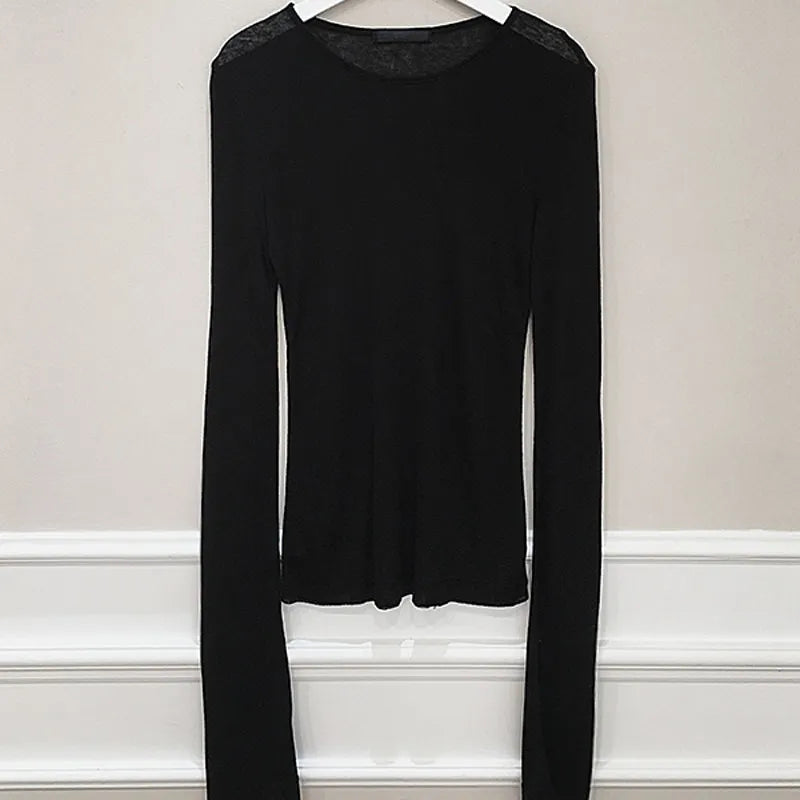 T-Shirt Long Sleeve Korean Style