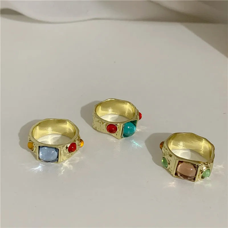 Colorful Vintage Rings