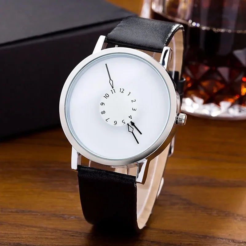 Womage Fashion Watches Leather band