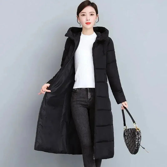 Winter Hooded Down Cotton Jacket